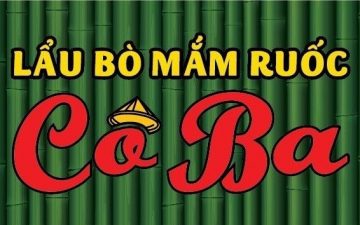 LẨU BÒ MẮM RUỐC CÔ BA